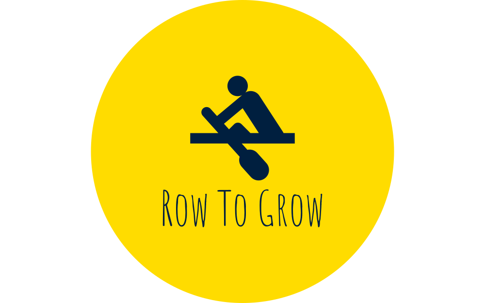 Row to grow logo